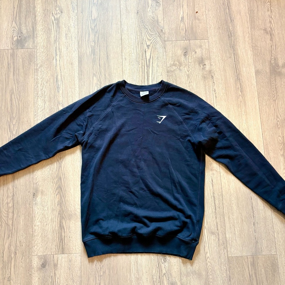 Gymshark Black Crewneck Sweater UNISEX
